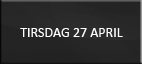 Tirsdag 27. april