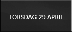 Torsdag 29. april